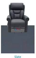 nevis healthcare chair in slate colour