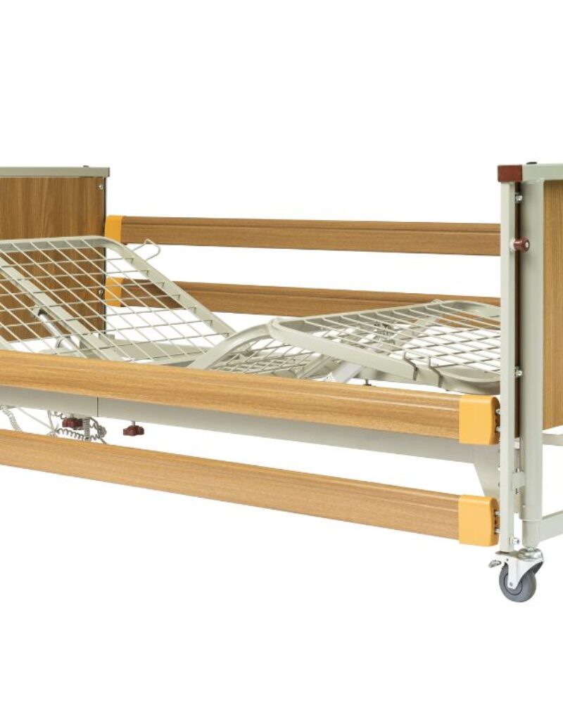 Alerta Lomond Community Bed in oak against a white back ground