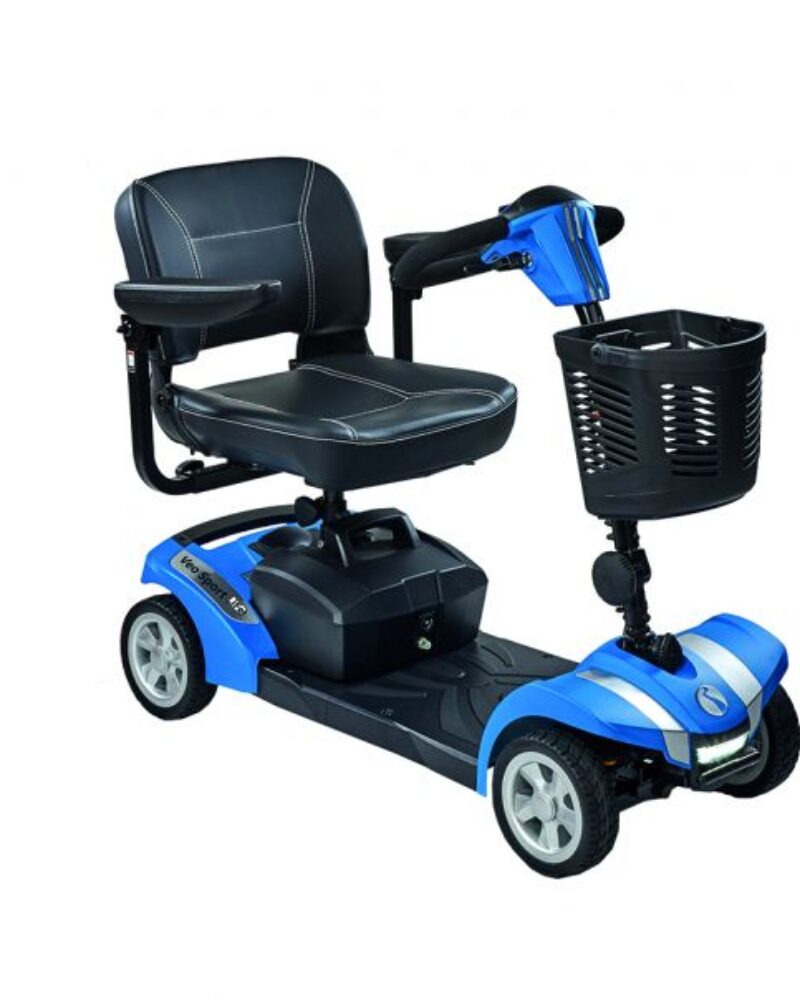 blue veo sport life against a white background