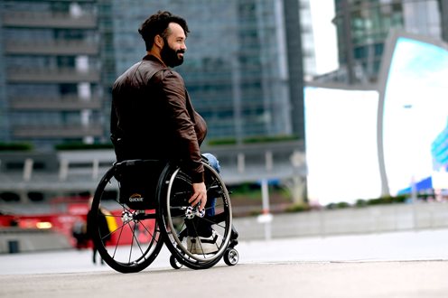 QUICKIE NITRUM MANUAL WHEELCHAIR